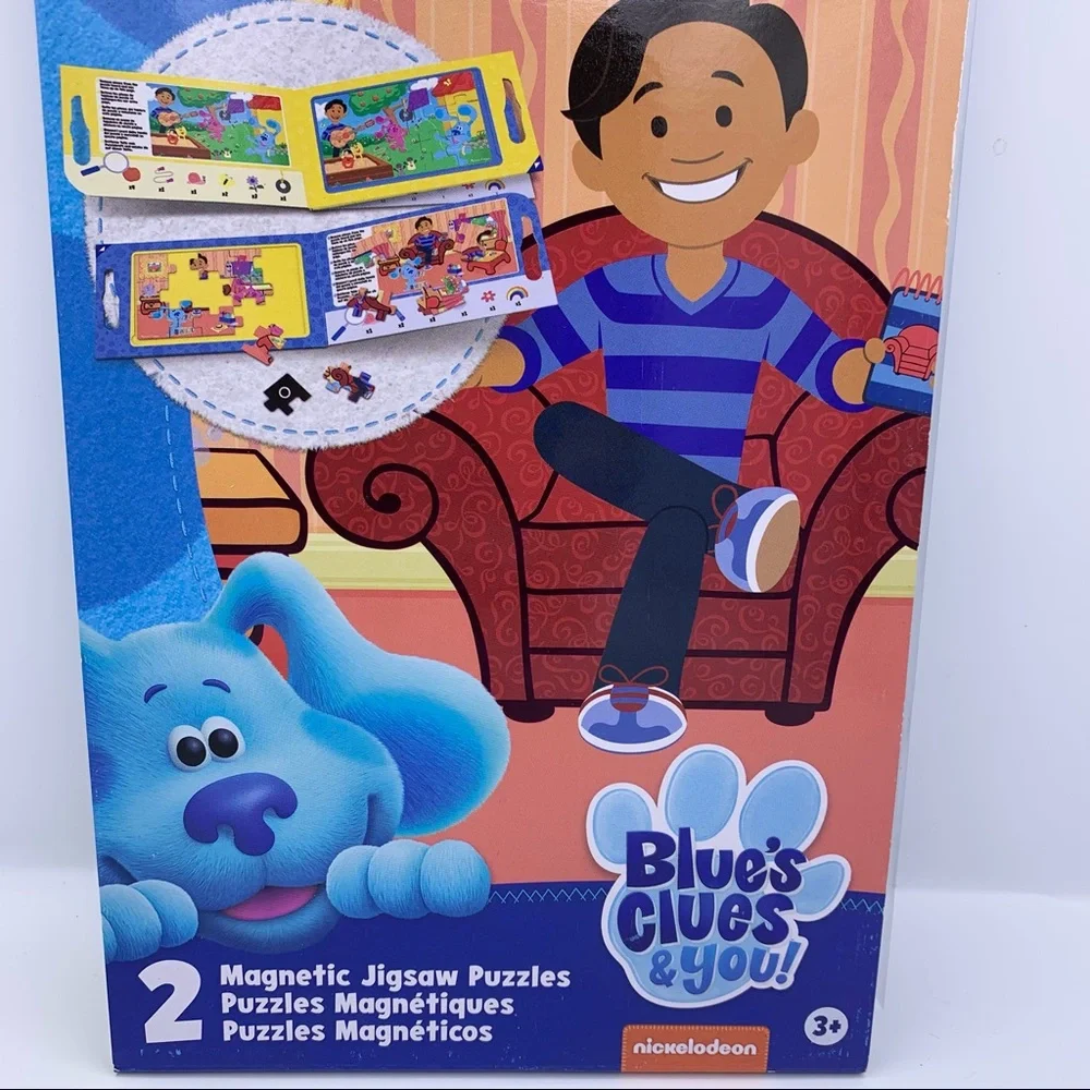 Melissa & Doug 2puzzles Blues Clues & You magnetic jigsaw puzzles 2 sets